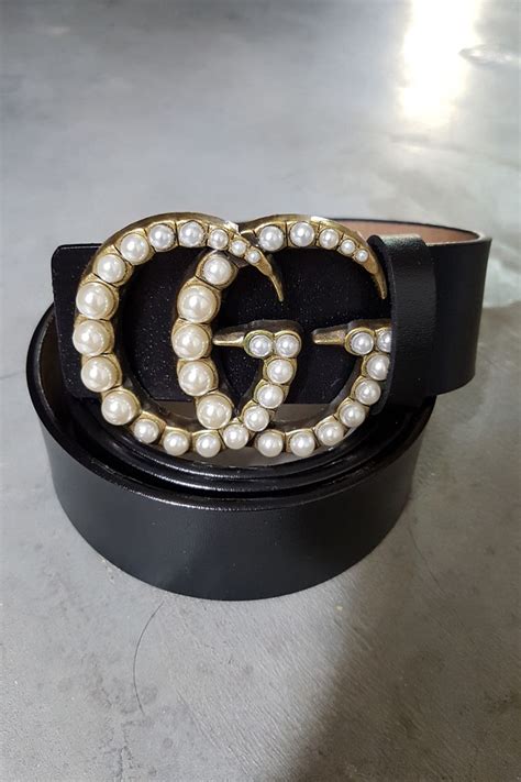 gucci bril pearl|women Gucci belt with pearls.